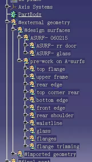 CATIA参数化建模在车身设计中的应用的图5